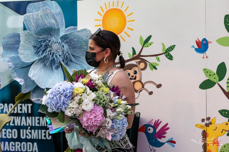 Nelly visiting Children's hospital in Poznan
