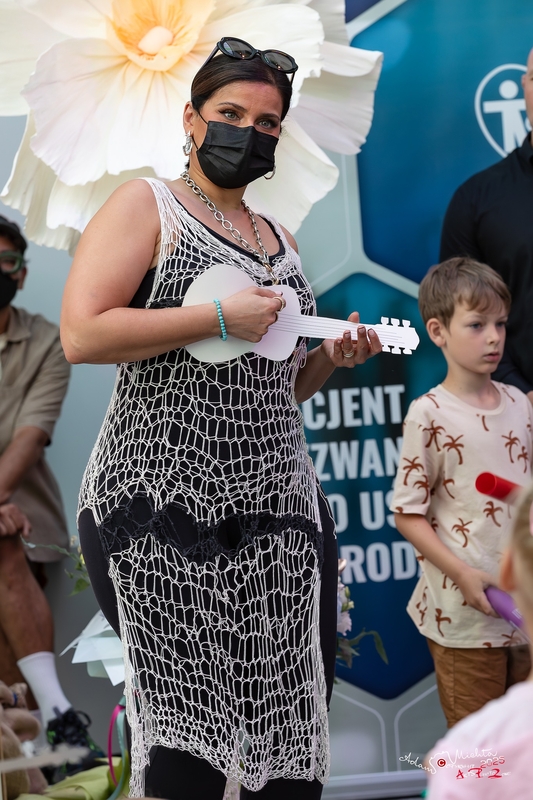Nelly visiting Children's hospital in Poznan
