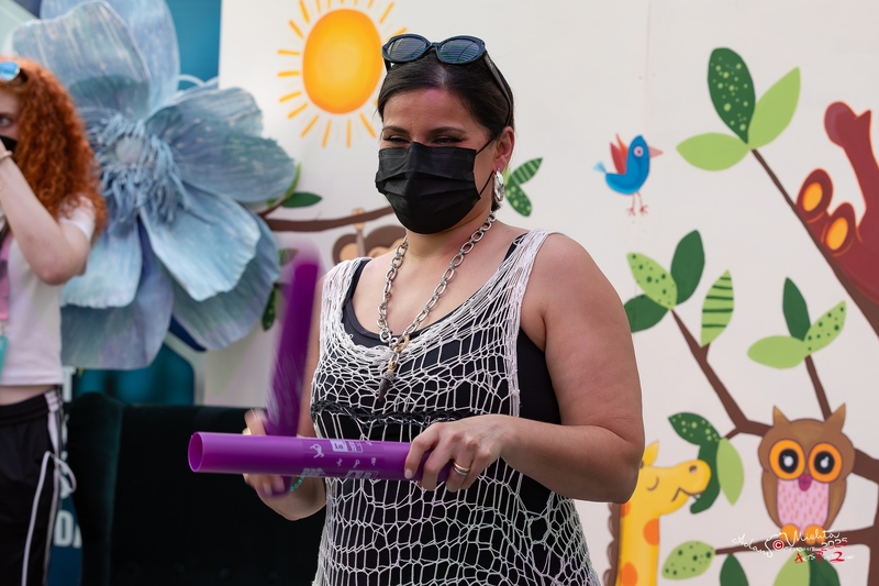 Nelly visiting Children's hospital in Poznan
