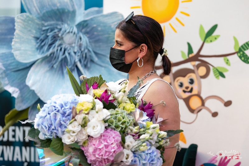 Nelly visiting Children's hospital in Poznan
